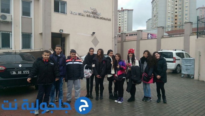 نخبة من طلاب مدرسة الرازي في زيارة لاسطنبول 